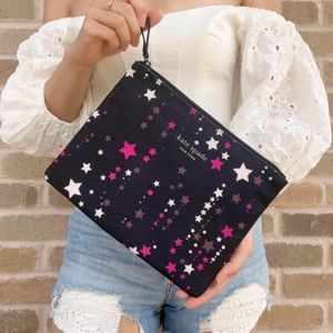 Kate Spade stars zipper bag